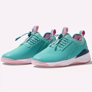 NEW Clove Limited Edition Pacific Palm Waterpoof Leather Teal Aqua Size 11.5